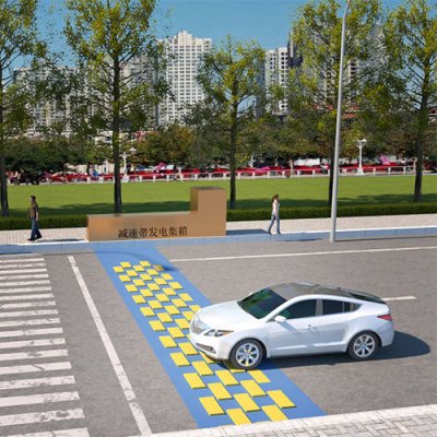 减速带发电装置